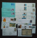 United Nations UN Nice Collection Of 45 FDCs And Aerogrammes - ONU