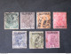 BURMA 1937 India Postage Stamps Overprinted "BURMA" - Birmania (...-1947)