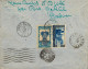 1938 , GABÓN , N'DJOLE - PARIS , RECIRCULADO , CORREO AÉREO , TRÁNSITO PORT GENTIL , LAMBARÉNÉ , MARSELLA - Lettres & Documents