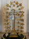 Delcampe - Drie Zeldzame, Exclusieve Antieke Religieuze Stolpen - Religious Art