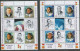 2271/ Espace (space) Neuf ** MNH 2115/2224 Lot Rare 9 Bloc Feuilles (sheets) History Of Soviet Space  - Asia