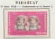 0658/ Espace (space) 2851 ** MNH Gemini 3 Paraguay + Non Dentelé Imperf  - South America