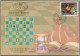 Chess Game Championship, Hourglass, Evolution Of Time Measurement, Mathematics, Physics, Masonic Symbol, Freemasonry FDC - Physics