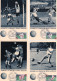 MONACO.1963. RARE SERIE DE 12  CARTES "MAXIMUM" "CENTENAIRE DU FOOTBALL". - Cartas Máxima