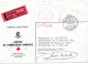 SUISSE.1963.  EXPRES « HORS LIMITE » POUR LA FRANCE. "TRANSFUSION SANGUINE" . VERSO : 6 CACHETS ! - First Aid