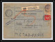 25363/ Bulletin D'expédition France Colis Postal Bel Affranchissement Mixte Type Merson 1927 - Lettres & Documents