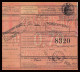 25313/ Bulletin D'expédition France Colis Postaux Paris St Anne Mulhouse 1920 N°24 BLOC 4 Non Dentelé ImperforatE - Storia Postale