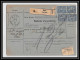 25291/ Bulletin D'expédition France Colis Postaux Fiscal Bas Rhin Barr Pour Paris 1927 N°205 SEMEUSE - Covers & Documents