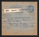 25275/ Bulletin D'expédition France Colis Postaux Fiscal Bas Rhin Haguenau 1926 Semeuse + Pasteur - Cartas & Documentos