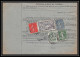 25201/ Bulletin D'expédition France Colis Postaux Fiscal Bas-Rhin 1927 Strasbourg Pour Saint Florent Cher Merson N°206 - Brieven & Documenten