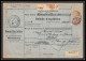 25067 Bulletin D'expédition France Colis Postaux Fiscal Haut Rhin 1927 Strasbourg Blanc + Merson 145 Alsace-Lorraine  - Covers & Documents