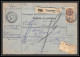 25063 Bulletin D'expédition France Colis Postaux Fiscal Haut Rhin 1927 Sarreguemines Semeuse + Merson 145+206 - Covers & Documents