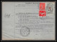 25032 Bulletin D'expédition France Colis Postaux Fiscal Haut Rhin - 1927 Mulhouse Semeuse Merson 207 Valeur Déclarée - Briefe U. Dokumente