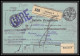 25022 Bulletin D'expédition France Colis Postaux Fiscal Haut Rhin - 1927 Mulhouse Merson 145 GARE - Storia Postale