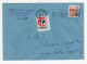 1988. YUGOSLAVIA,SERBIA,PANCEVO TO BELGRADE COVER,RED CROSS ADDITIONAL STAMP,125 YEARS OF RED CROSS - Storia Postale