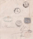 Belle LAC 1872 Genève Pour Ceyzeriat Suisse Helvetia Assise 30c. Yv. N°46. PD. ENTRÉE ROUGE - Lettres & Documents