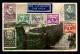 CARTE VOYAGE PAR AVION ENTRE ROTTERDAM (PAYS-BAS) ET DAKAR (SENEGAL) EN 1933 - Postal History