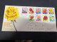 17-4-2024 (2 Z 17) New Zealand ROSE Flowers FDC Posted To Australia (sydney) In 1975 - Brieven En Documenten