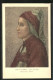 AK Firenze, Museo Civico, Dante Alighieri, Portrait Von Der Seite  - Schriftsteller