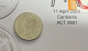 17-4-2024 (2 Z 17) NEW 5 Cents King Charles III Coin (released On 11 April 2024) Single Coin (with OZ Stamp) - 5 Cents