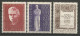 POLOGNE  N° 1633 + N° 1634 + N° 1635  NEUF - Unused Stamps