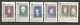 POLOGNE  N° 1342 + N° 1343 + N° 1344 + N° 1345 + N° 1346  NEUF - Unused Stamps