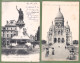 Delcampe - Lot De 100 CPA De PARIS - Petites Cartes Et Drouilles - Quelques Animations - Toutes Les Cartes Sont Scannées - 100 - 499 Postcards