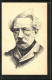 Künstler-AK Josef Wenzig, Portrait Des Dichters, Autor Libreta Oper Dalibora A Libuse  - Schriftsteller