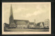 AK Eutin, Markt Mit Kriegerdenkmal, Blick Zur Kirche  - Eutin