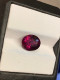 Delcampe - Rhodolite Garnet 6.44 Carat . Certified Untreated Loose Gemstone From Sri Lanka - Unclassified