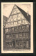 AK Celle, Ecke Poststrasse, Altes Haus  - Celle