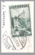 LUXEMBOURG 1940 OFFICIAL 5Fr Three-Towers - SOLE USE - Exprés To Int'l Water Exhibition, Liége, BELGIUM - Storia Postale