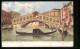 Lithographie Venezia, Ponte Di Rialto  - Autres & Non Classés