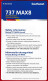 Southwest / 737 MAX8 - 2020 / Consignes De Sécurité / Safety Card (grand Format) - Veiligheidskaarten