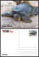 GUINEA BISSAU 2024 STATIONERY CARD - REG & OVERPRINT - TURTLE TURTLES TORTUES - BIODIVERSITY - WILDLIFE WORLD DAY - Schildpadden