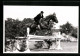 Foto-AK Springreiter Beim Sprung über Stangen-Hindernis  - Horse Show