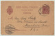 ESPAGNE / ESPAÑA - 1897 Fechador MADRID / (1) Sobre Postal 10c Carmin/anteado Ed.31 A MANNHEIM, Alemania - Briefe U. Dokumente