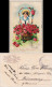 Pfingstfest, Mädchen Mit Blumenkor, Präge Karte 1912 Prägekarte - Pfingsten
