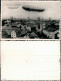 Ansichtskarte Liegnitz Legnica Fotomonatge Zeppelin über Der Stadt 1928  - Polonia