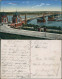 Ansichtskarte Mainz Rheinbrücke - Straßenbrücke 1910 - Mainz