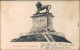 Ansichtskarte Waterloo Waterlô Denkmal Piedestal Du Lion 1902 - Autres & Non Classés