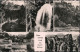 Ansichtskarte Rathen Fluss, Dampfer, Basteibrücke, Wasserfall 1962 - Rathen