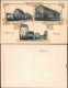 Ansichtskarte Poppitz-Riesa Schule, Obersdorf, Wohnhäuser - Jugendstil 1907  - Riesa