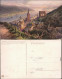 Ansichtskarte Bacharach Panorama-Ansichten Gemälde 1914 - Bacharach
