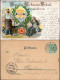 Ansichtskarte  LItho AK: Deutscher Werkmeister Verband Heraldik Bautzen  1898 - Zonder Classificatie