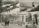 Ansichtskarte Oberwiesenthal Panorama, Seilbahn, Skihang, Kutsche, Bach 1972 - Oberwiesenthal