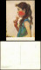 Künstlerkarte Kunstwerk: RENATO GUTTUSO (geb. 1912) Eis Essendes Mädchen 1950 - Pittura & Quadri