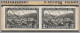 LUXEMBOURG - 2-Fr Clervaux IMPERFORATE PAIR - Only Valid For 4½ Months! COD Reg Printed Matter To SWITZERLAND - Lettres & Documents