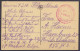 CP Charleroi Datée 7 Mars 1918 En Franchise Feldpost Pour HAMBURG - Cachet Rouge "KAISERLICHE KOMMANDANTUR CHARLEROI / B - Deutsche Armee