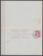 CP 'avec Réponse Payée' 10c Rose (N°46) Càd VILVORDE /13 MARS 1894 + Partie 'Réponse' Càd VILVORDE /13 MARS 1894 - Briefkaarten 1871-1909